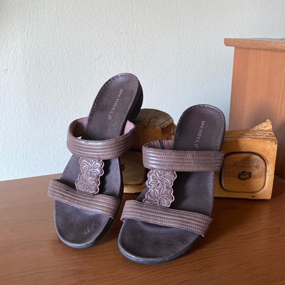 Merrell Ladies Cello Sandal - Mahogany - Picture 1 of 5